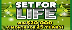 Set For Life $10 scratch-off ticket (image: California Lottery)
