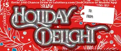 Holiday Delight $5 scratch-off ticket (image: California Lottery)