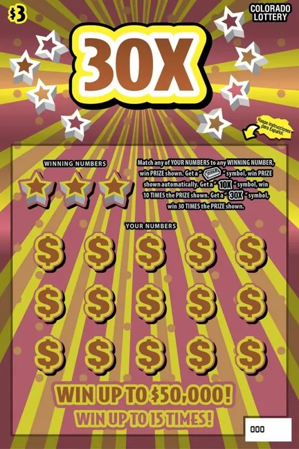 30X $3 Colorado scratch-off ticket