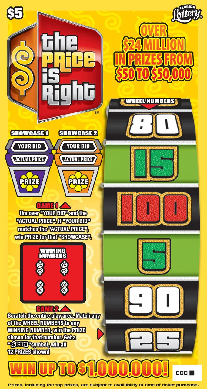 The Price is Right™ $5 Florida scratch-off ticket