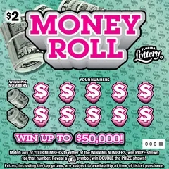 Money Roll $2 scratch-off ticket (image: Florida Lottery)