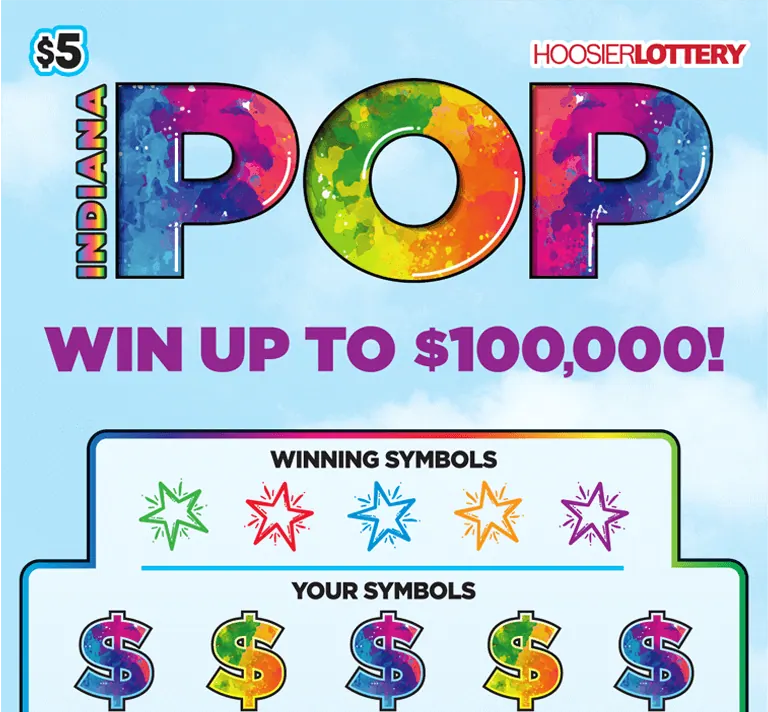 Indiana Pop $5 Indiana scratch-off ticket