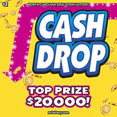 Cash Drop $2 scratch-off ticket (image: North Carolina Lottery)