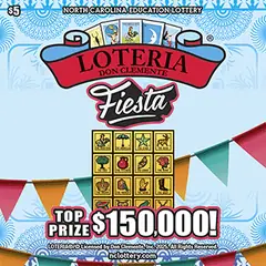 LOTERIA® Fiesta $5 scratch-off ticket