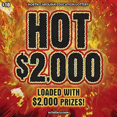 Hot $2,000 $10 scratch-off ticket