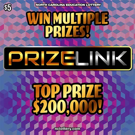Prize Link Connect $5 North Carolina scratch-off ticket