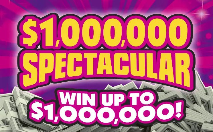 $1,000,000 Spectacular $10 New Jersey scratch-off ticket