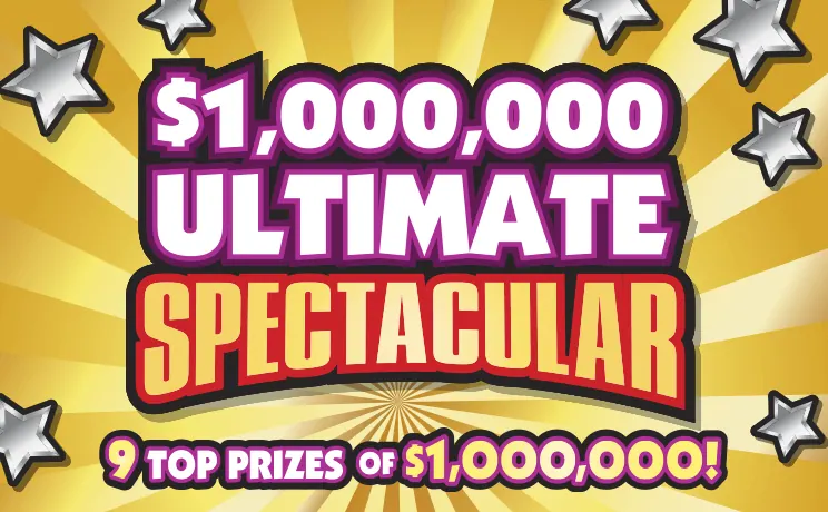 $1,000,000 Ultimate Spectacul $30 New Jersey scratch-off ticket