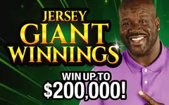 Jersey Giant Winnings $5 scratch-off ticket