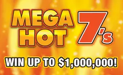 Mega Hot 7's $20 scratch-off ticket