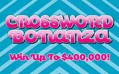 Crossword Bonanza $20 scratch-off ticket