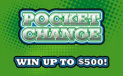 Pocket Change $1 scratch-off ticket