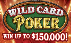 Wild Card Poker $5 scratch-off ticket