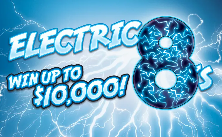 Electric 8's $2 New Jersey scratch-off ticket