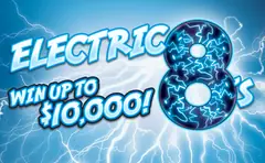 Electric 8's $2 scratch-off ticket