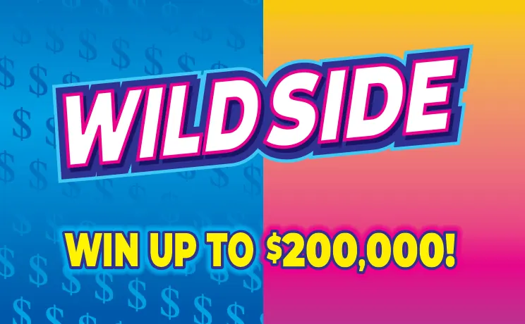 Wild Side $5 New Jersey scratch-off ticket