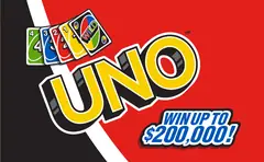 UNO $5 scratch-off ticket