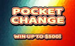 Pocket Change $1 scratch-off ticket