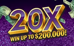 20X $5 scratch-off ticket
