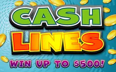 Cash Lines $5 scratch-off ticket