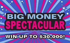 Big Money Spectacular $2 scratch-off ticket