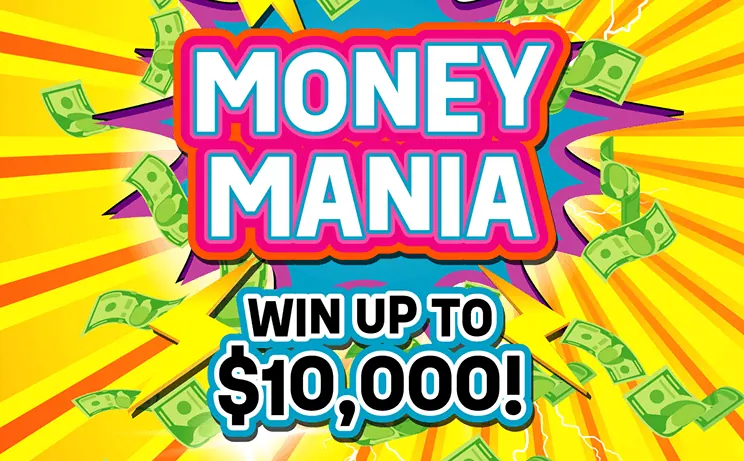 Money Mania $2 New Jersey scratch-off ticket