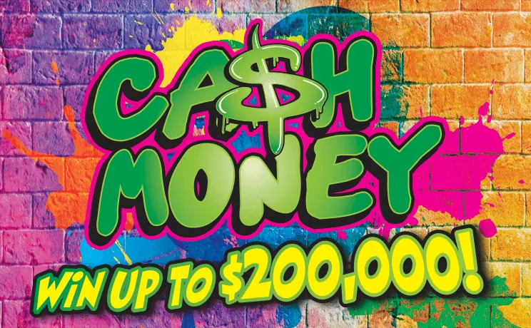 Ca$h Money $5 New Jersey scratch-off ticket