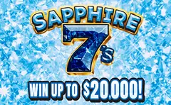 Sapphire 7's $2 scratch-off ticket (image: New Jersey Lottery)