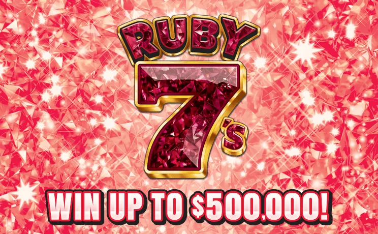 Ruby 7's $10 New Jersey scratch-off ticket