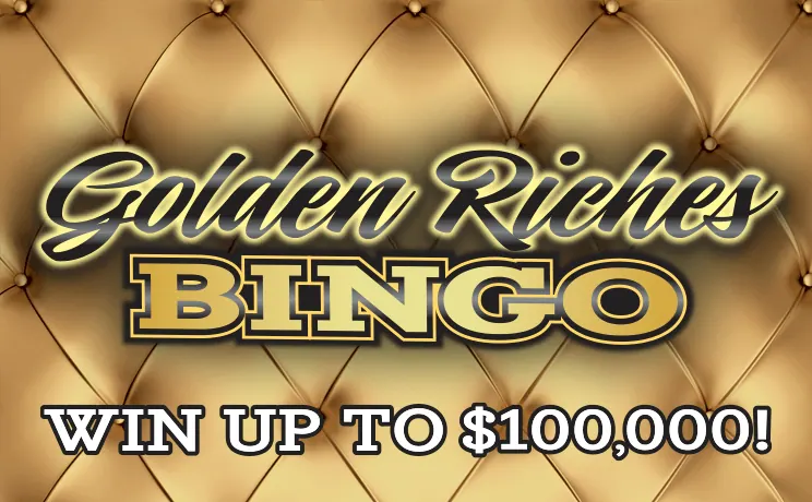Golden Riches Bingo $5 New Jersey scratch-off ticket