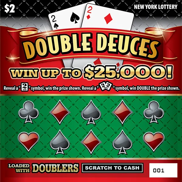 Double Deuces $2 New York scratch-off ticket