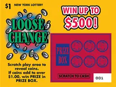 Loose Change $1 scratch-off ticket