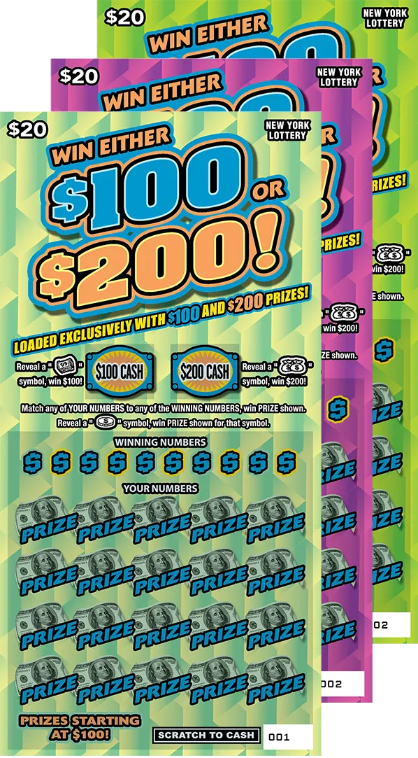 Win Either $100 Or $200! $20 New York scratch-off ticket