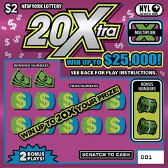 20Xtra $2 scratch-off ticket