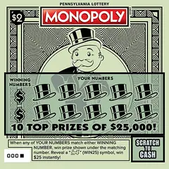 $2 MONOPOLY™ $2 scratch-off ticket