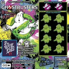 Ghostbusters™ $2 scratch-off ticket
