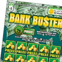 Bank Buster $5 scratch-off ticket (image: Virginia Lottery)