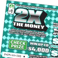 2X The Money $1 scratch-off ticket (image: Virginia Lottery)