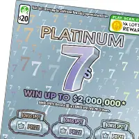 Platinum 7S $20 scratch-off ticket (image: Virginia Lottery)