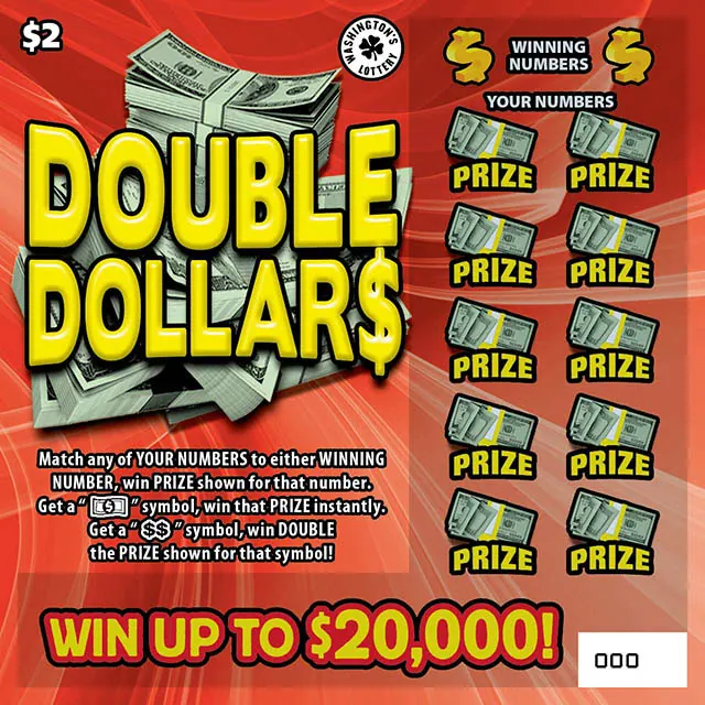 Double Dollar$ $2 Washington scratch-off ticket